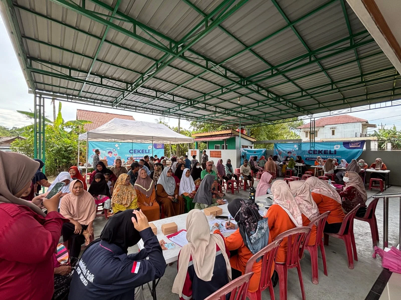 Free Health Checkups from PT S2P -  Cilacap Power Plant Promotes Health Education for Residents